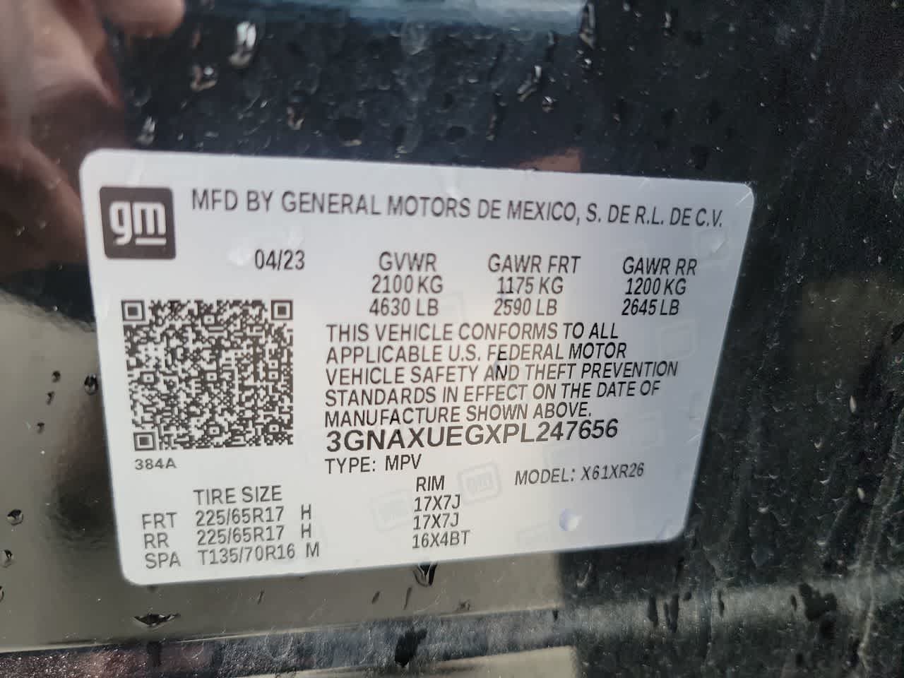 used 2023 Chevrolet Equinox car, priced at $23,995
