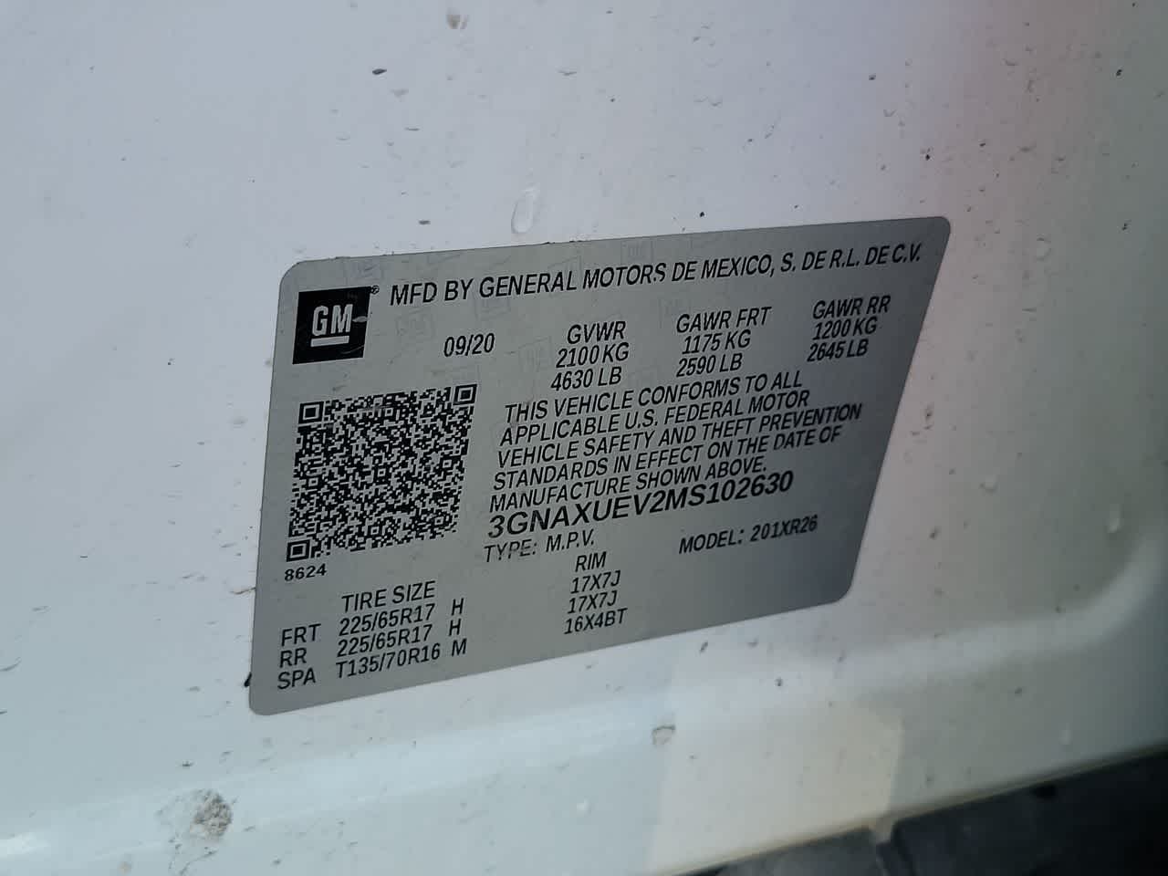 used 2021 Chevrolet Equinox car, priced at $16,700