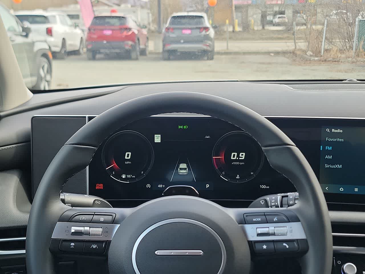 new 2025 Hyundai Tucson car, priced at $35,000