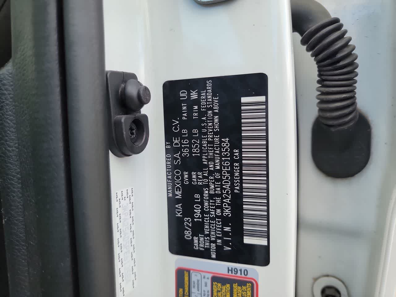 used 2023 Kia Rio 5-door car, priced at $16,995