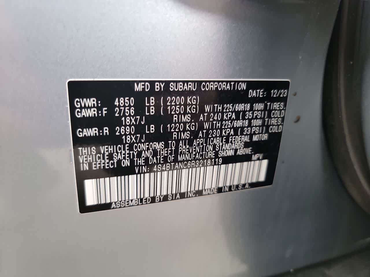 used 2024 Subaru Outback car, priced at $32,923