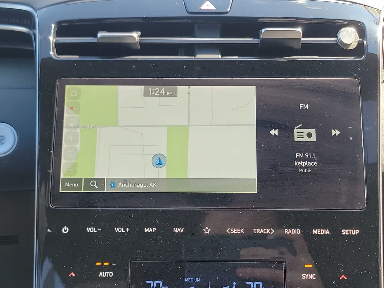 used 2024 Hyundai Santa Cruz car, priced at $36,800