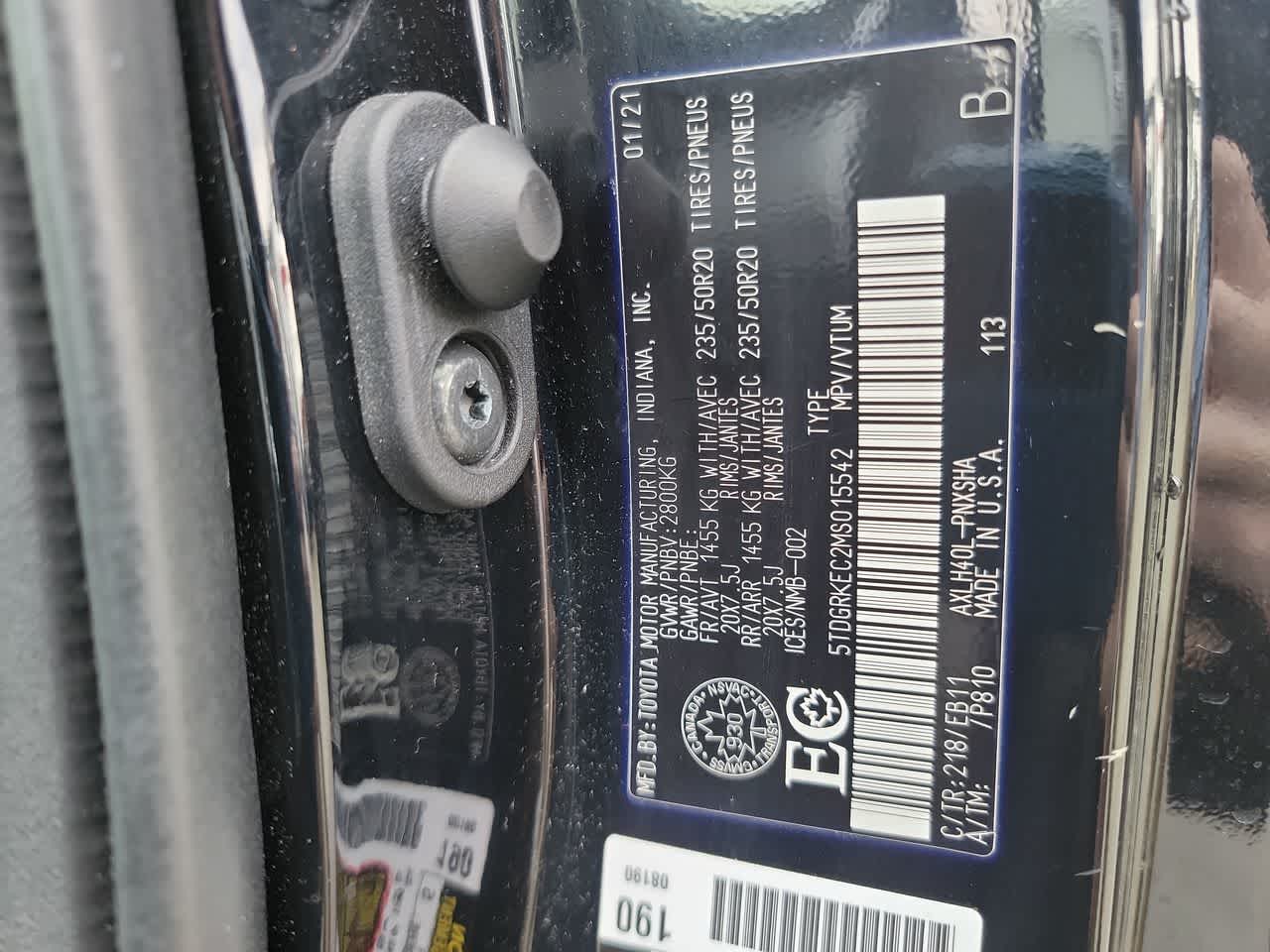 used 2021 Toyota Sienna car, priced at $42,924