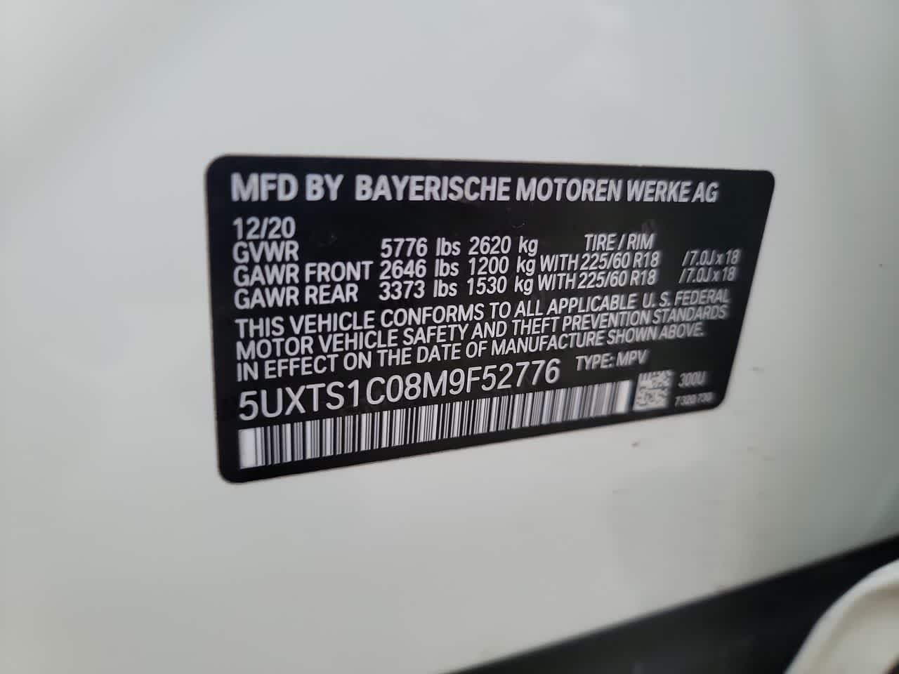 used 2021 BMW X3 car, priced at $32,923