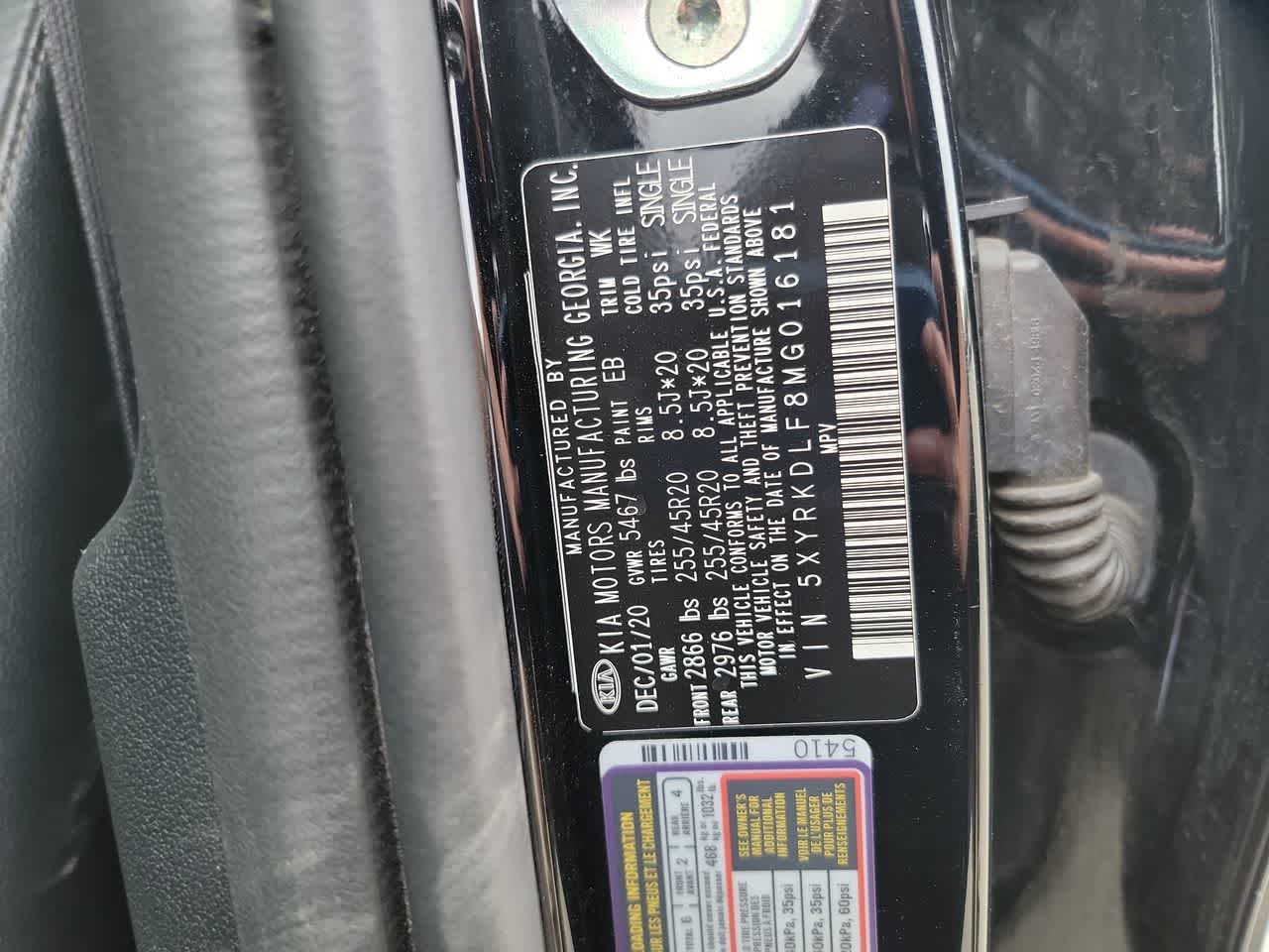used 2021 Kia Sorento car, priced at $28,995