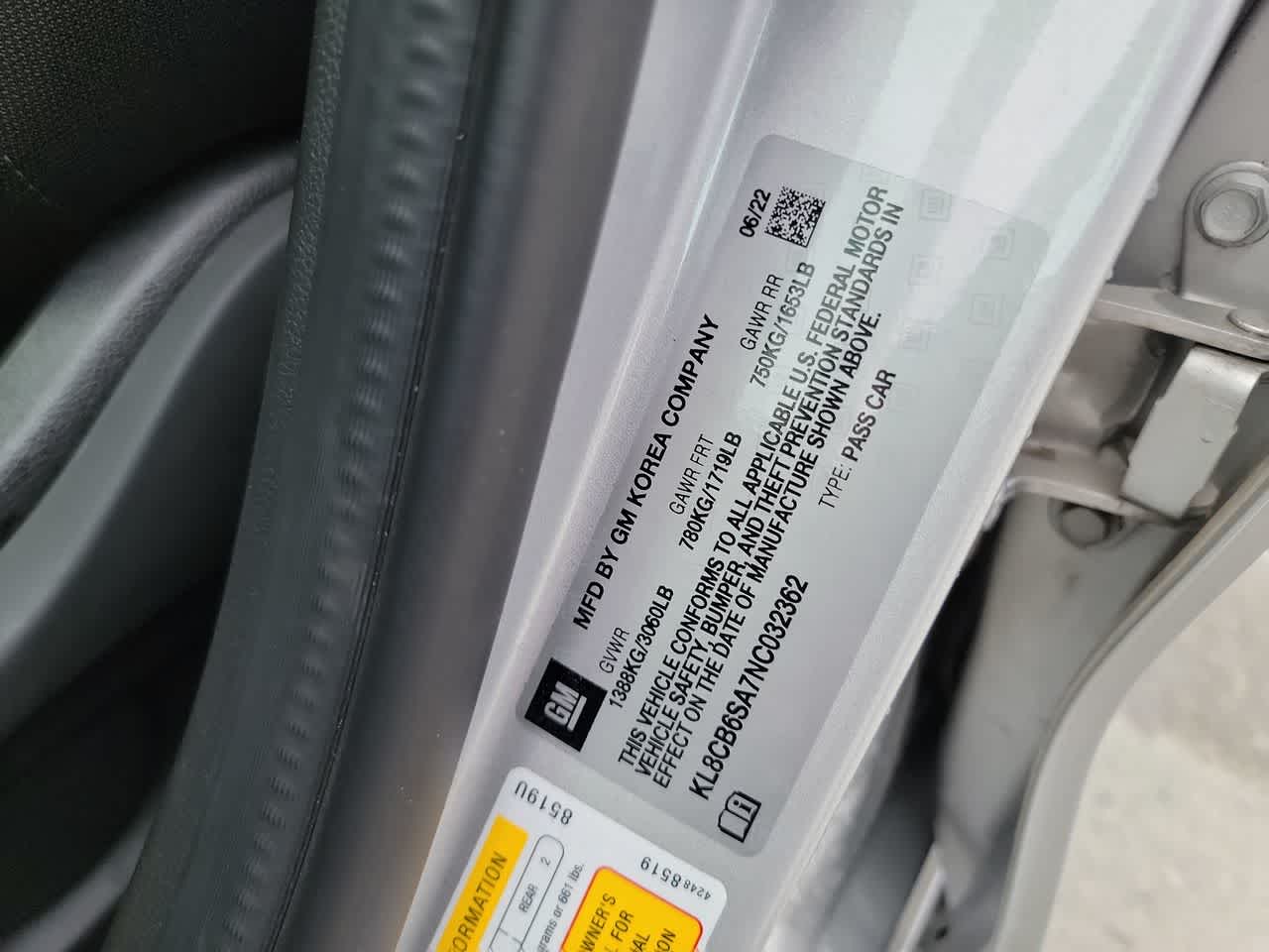 used 2022 Chevrolet Spark car, priced at $14,941