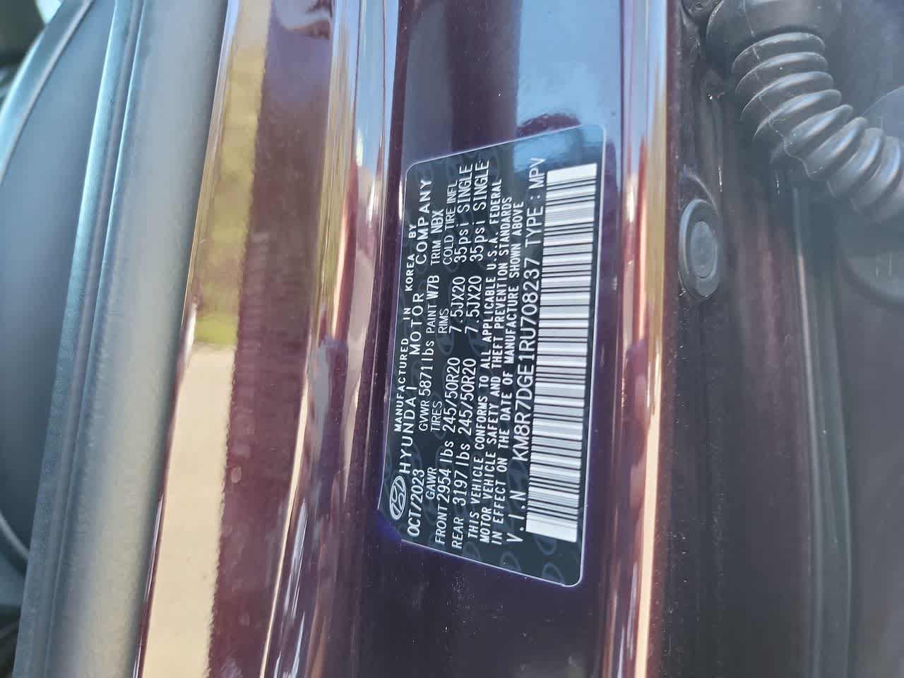 used 2024 Hyundai Palisade car, priced at $43,943