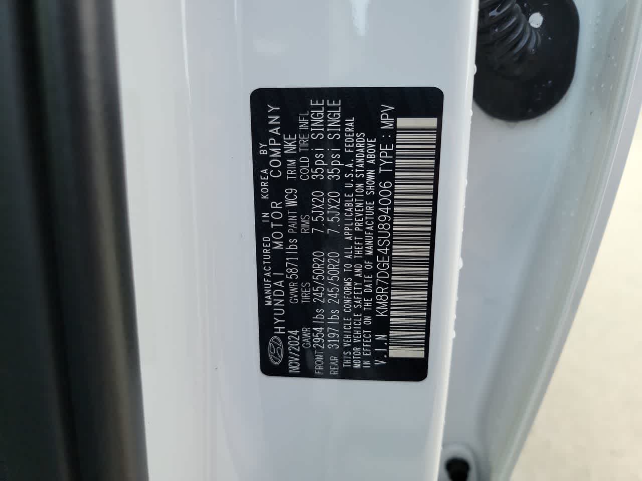 new 2025 Hyundai Palisade car, priced at $52,317