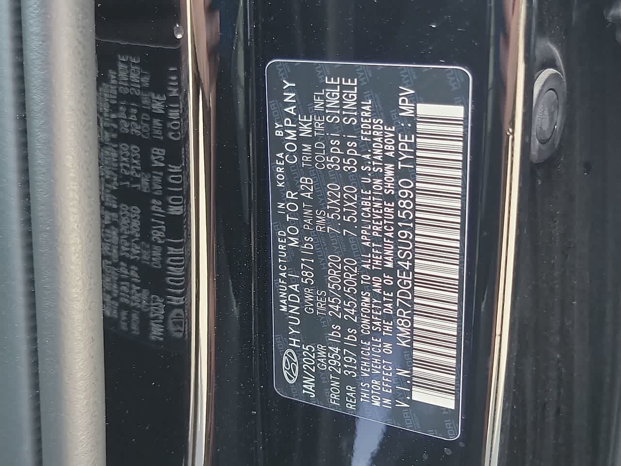 new 2025 Hyundai Palisade car, priced at $53,995