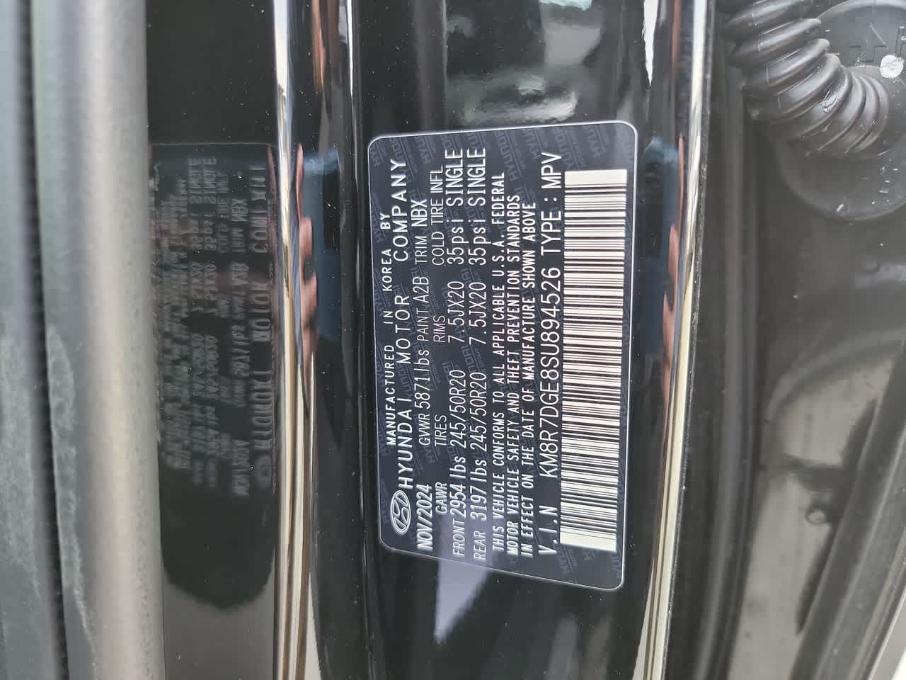 new 2025 Hyundai Palisade car, priced at $50,509