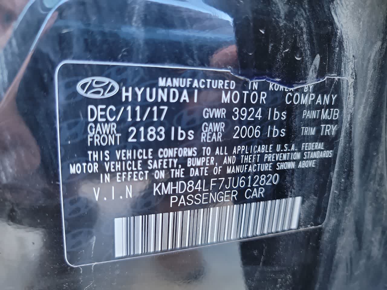 used 2018 Hyundai Elantra car, priced at $9,995