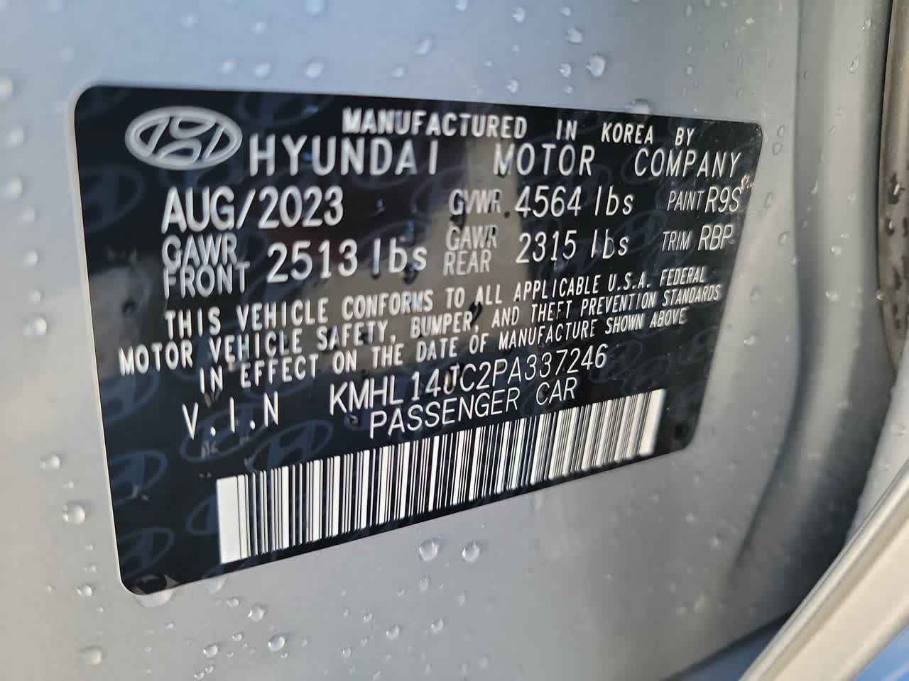 used 2023 Hyundai Sonata car, priced at $26,972