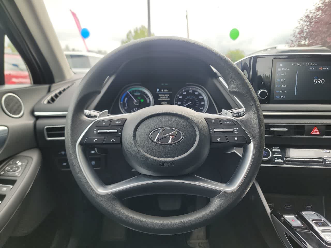used 2023 Hyundai Sonata Hybrid car, priced at $25,952