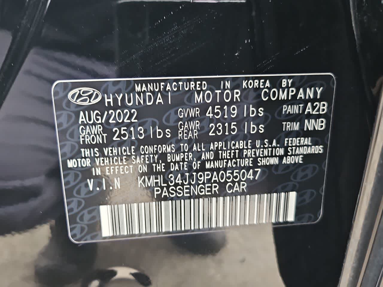 used 2023 Hyundai Sonata Hybrid car, priced at $23,900