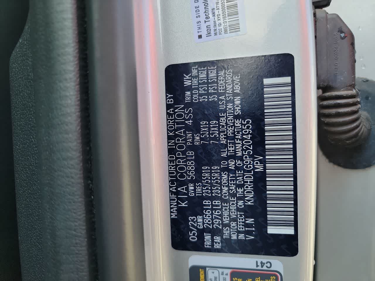used 2023 Kia Sorento Hybrid car, priced at $33,943