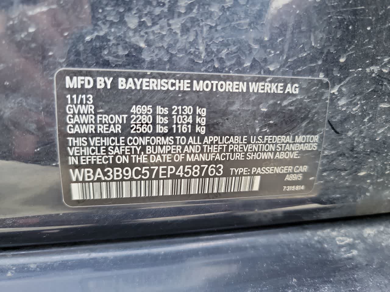 used 2014 BMW 3-Series car, priced at $17,300