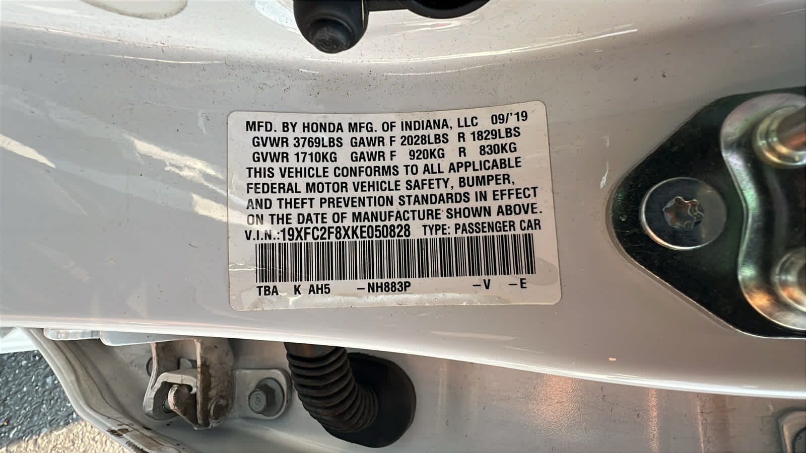 used 2019 Honda Civic car, priced at $21,495