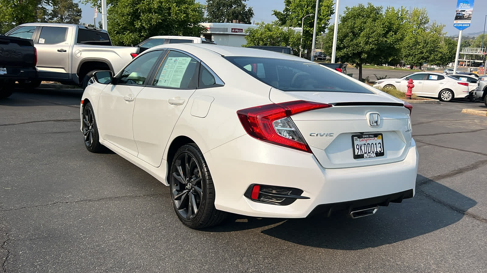 used 2019 Honda Civic car, priced at $21,495
