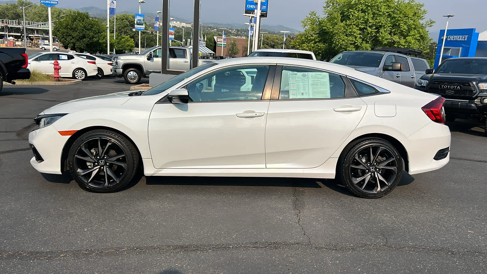 used 2019 Honda Civic car, priced at $21,495