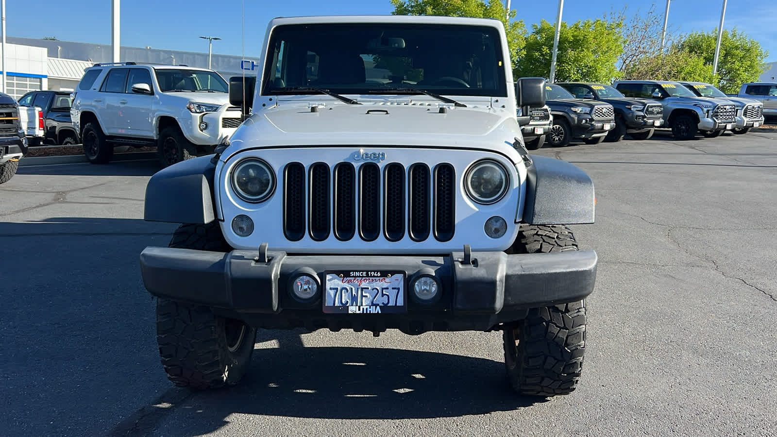 used 2014 Jeep Wrangler Unlimited car, priced at $19,995