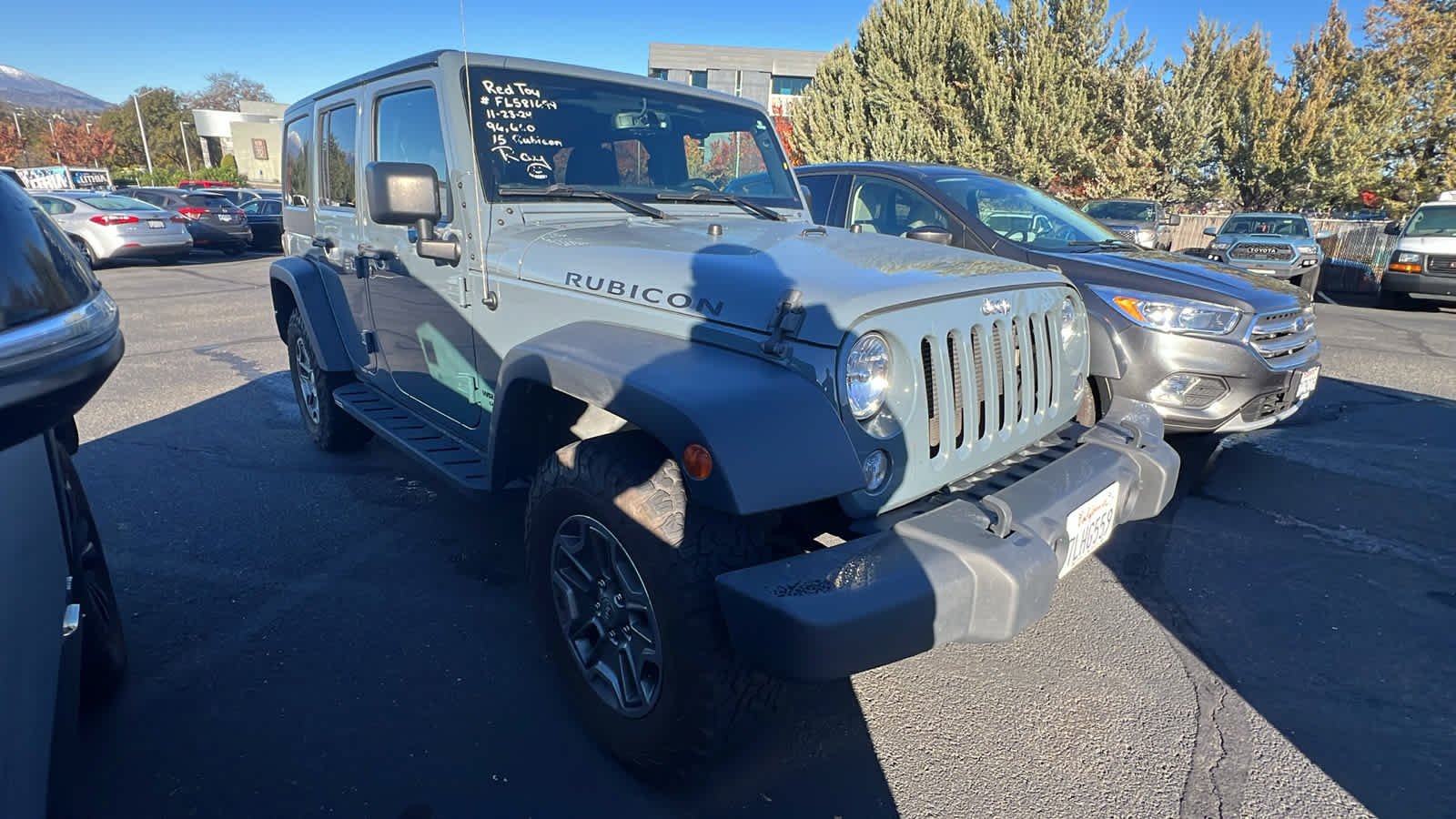 used 2015 Jeep Wrangler Unlimited car, priced at $23,995