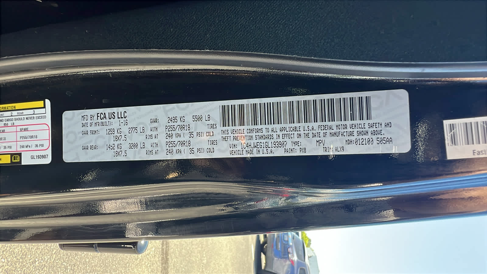 used 2016 Jeep Wrangler Unlimited car, priced at $19,995