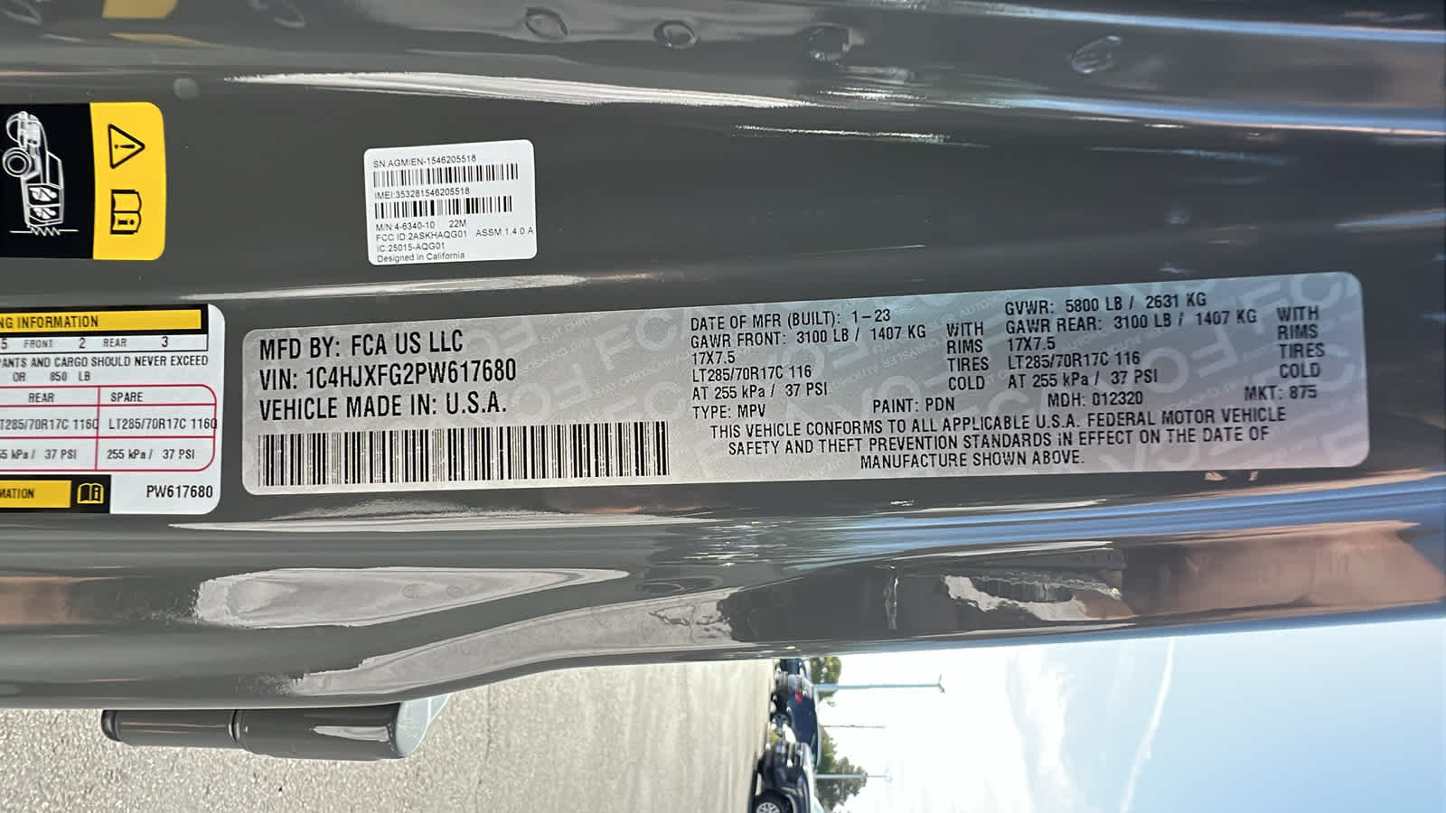 used 2023 Jeep Wrangler car, priced at $41,995