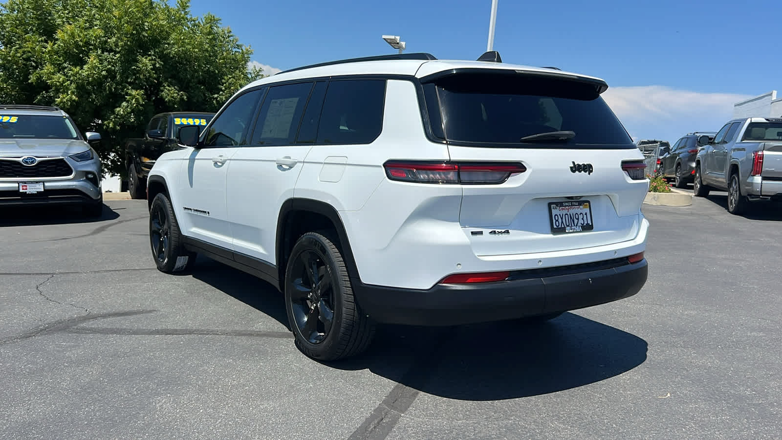 used 2021 Jeep Grand Cherokee L car, priced at $27,995