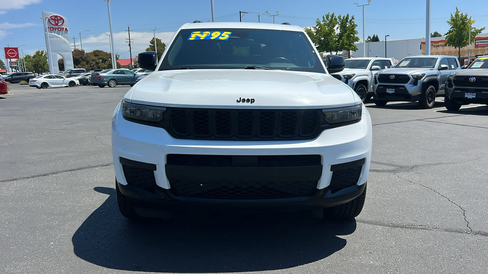 used 2021 Jeep Grand Cherokee L car, priced at $27,995