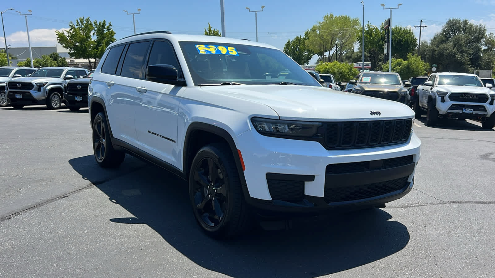 used 2021 Jeep Grand Cherokee L car, priced at $27,995