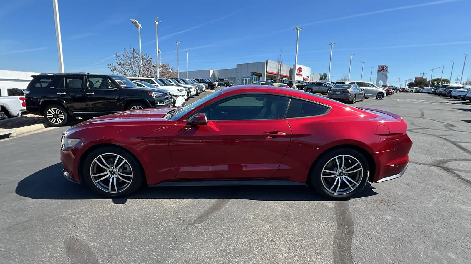 used 2015 Ford Mustang car, priced at $16,495