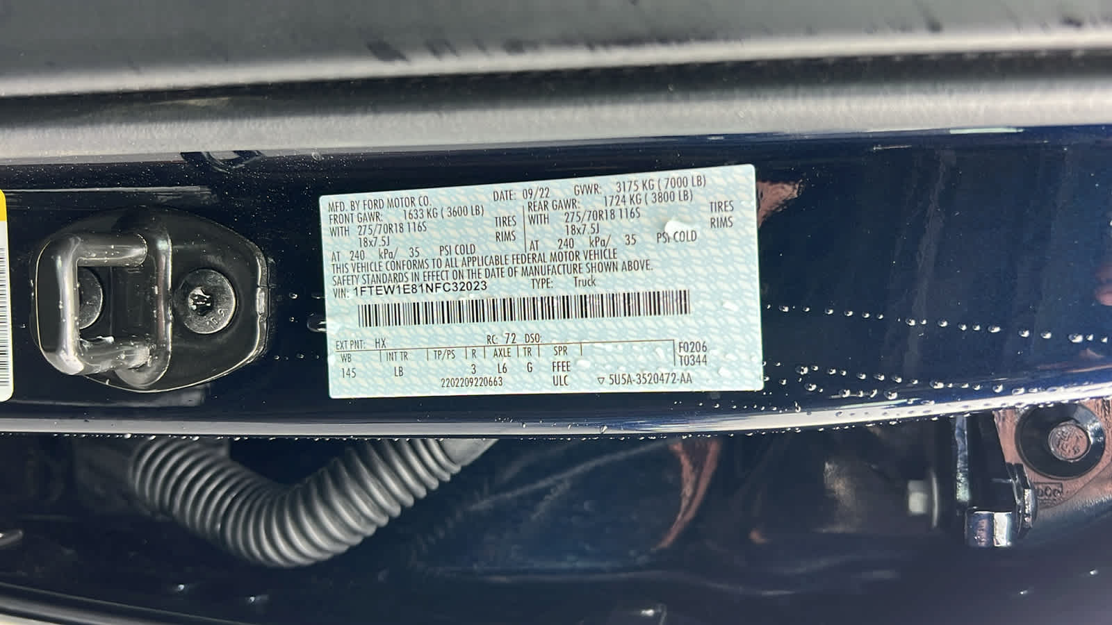 used 2022 Ford F-150 car, priced at $52,495
