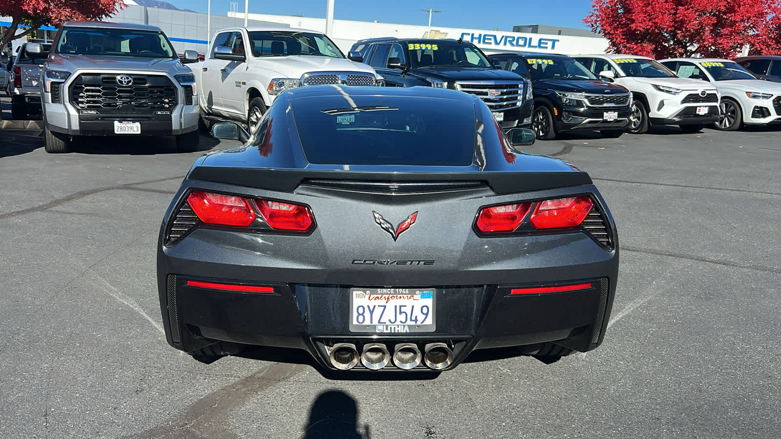 used 2017 Chevrolet Corvette car, priced at $43,598