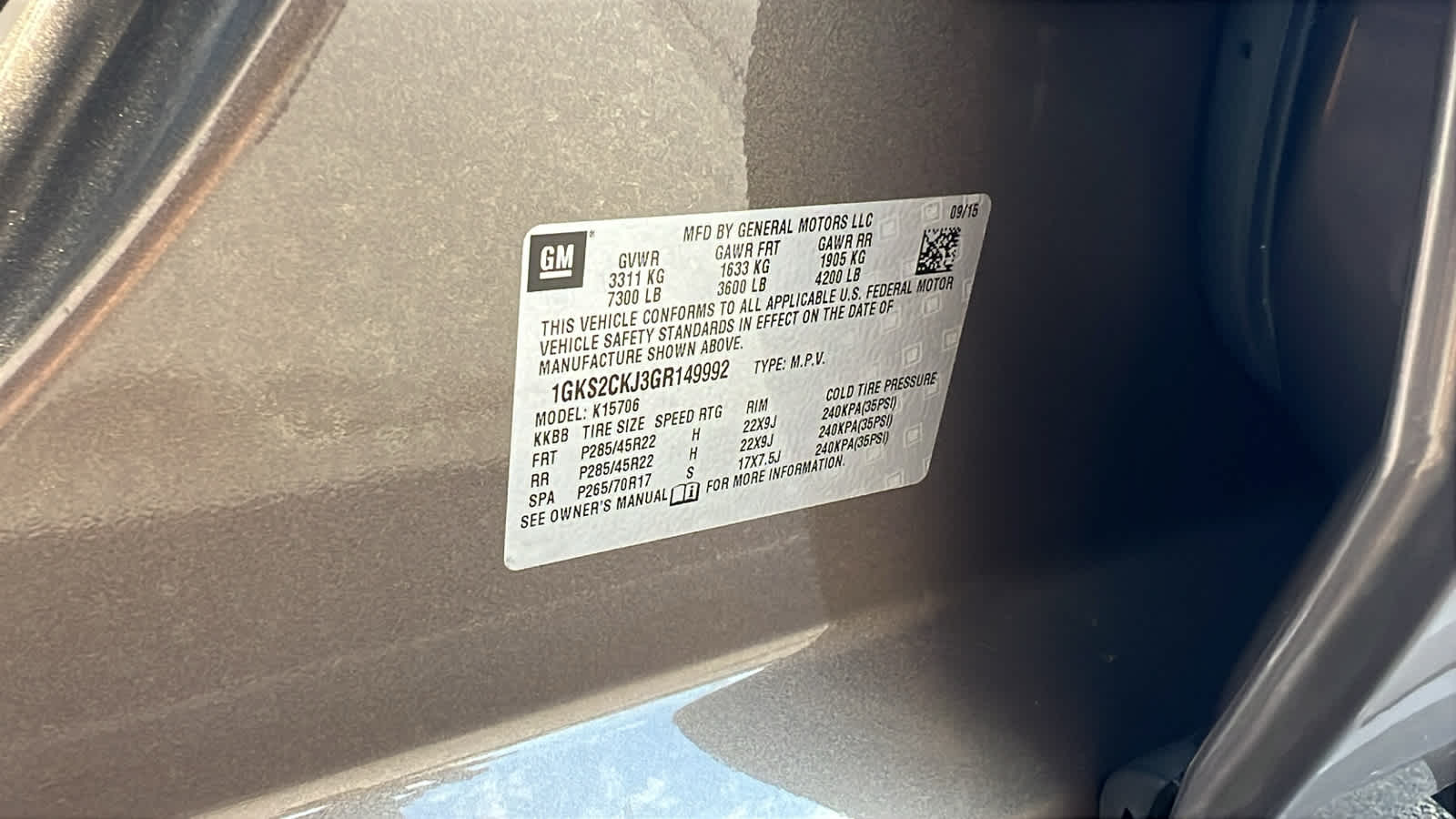 used 2016 GMC Yukon car, priced at $22,995