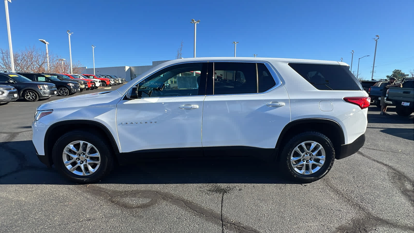 used 2020 Chevrolet Traverse car, priced at $19,495