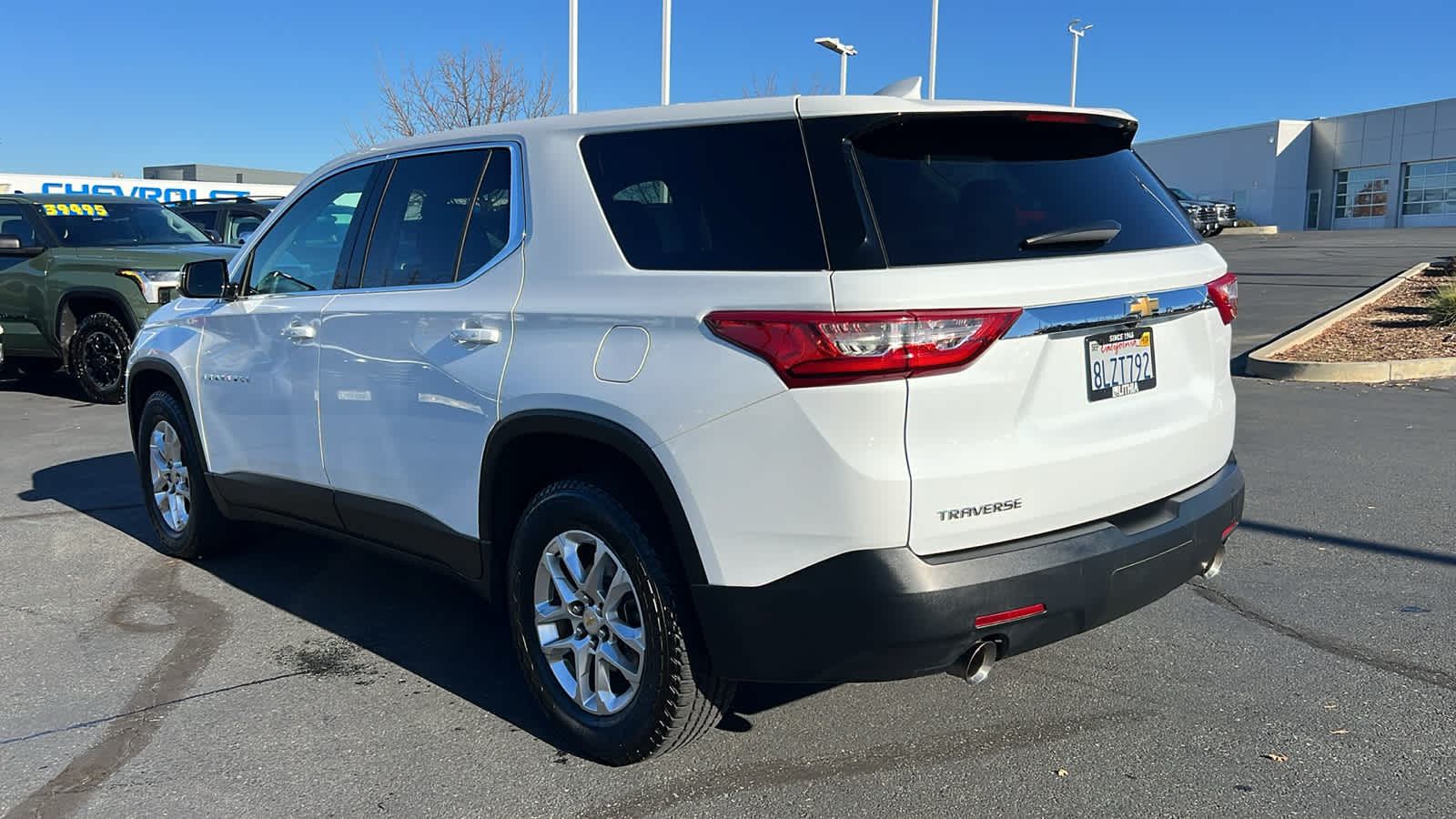 used 2020 Chevrolet Traverse car, priced at $19,495