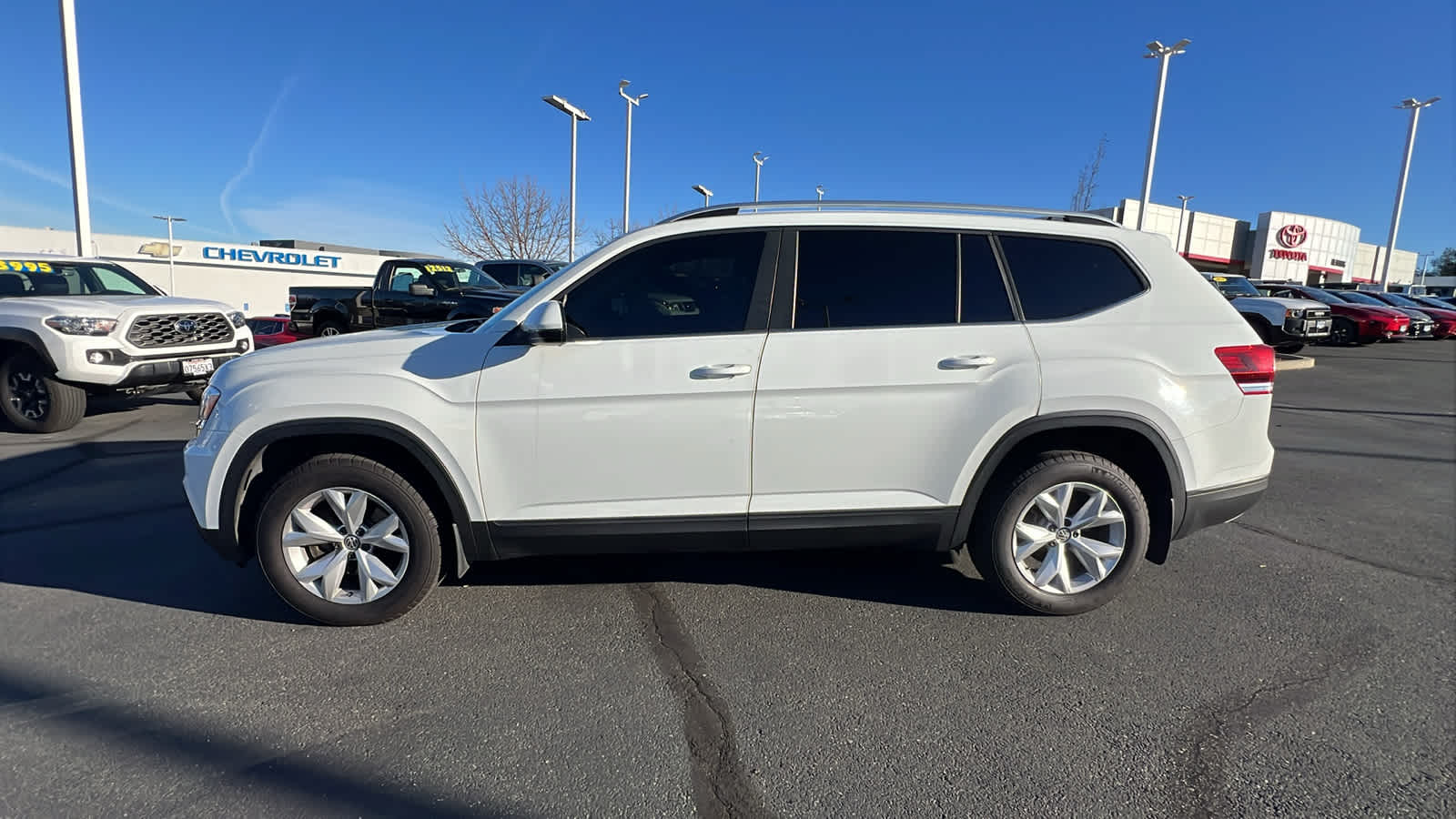 used 2018 Volkswagen Atlas car, priced at $16,995