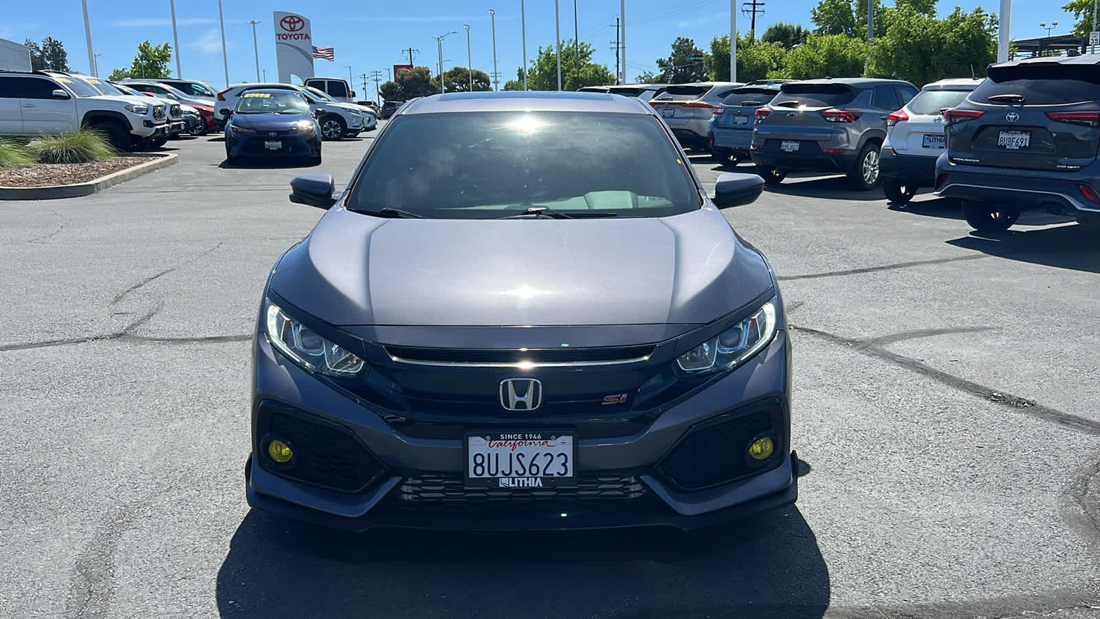used 2018 Honda Civic Si car, priced at $23,995