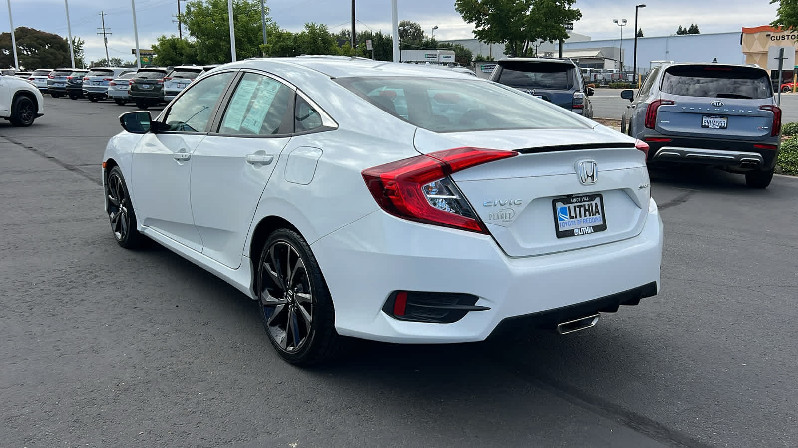 used 2021 Honda Civic car, priced at $24,995