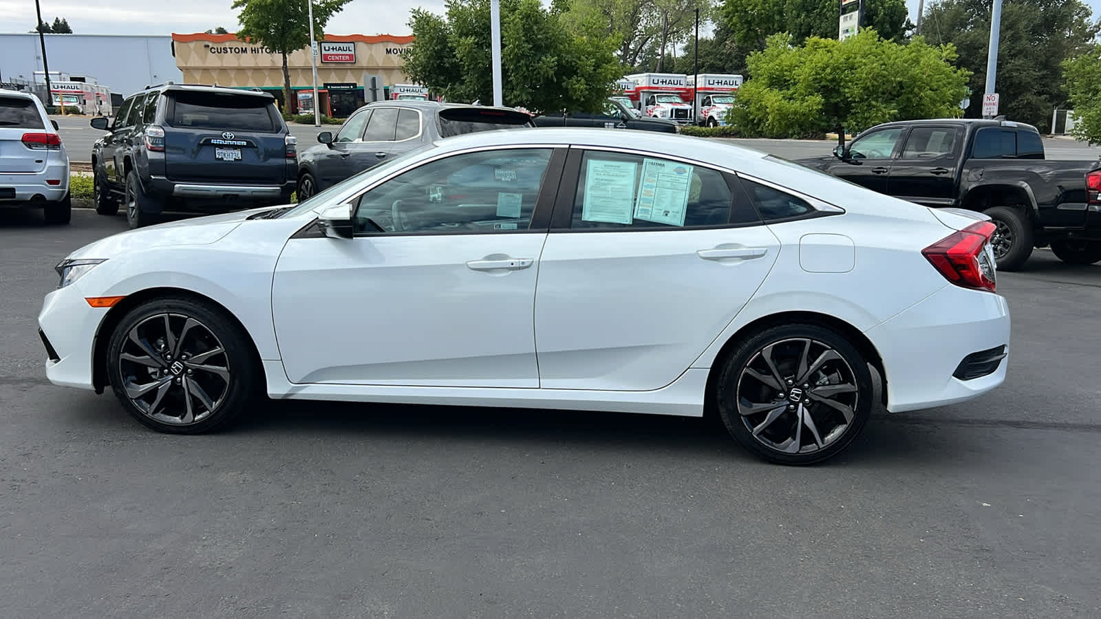 used 2021 Honda Civic car, priced at $24,995