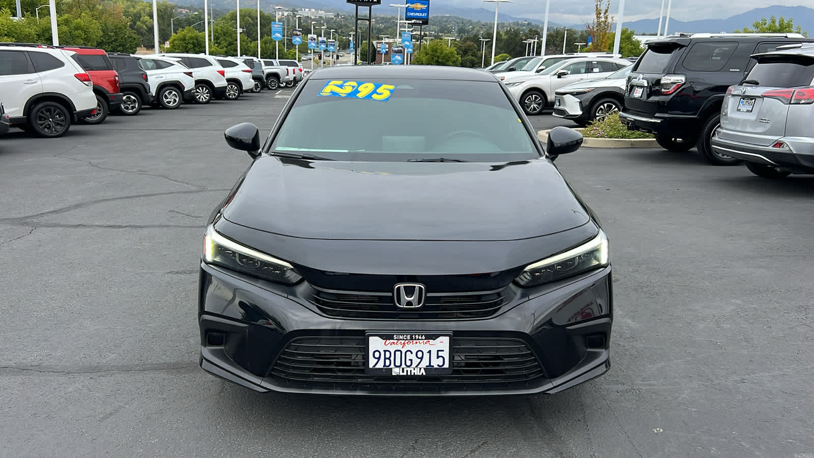 used 2022 Honda Civic car, priced at $24,495