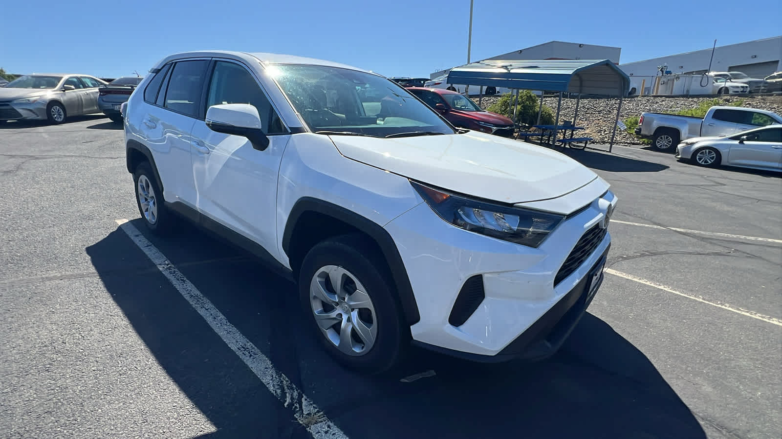 used 2022 Toyota RAV4 car, priced at $29,495