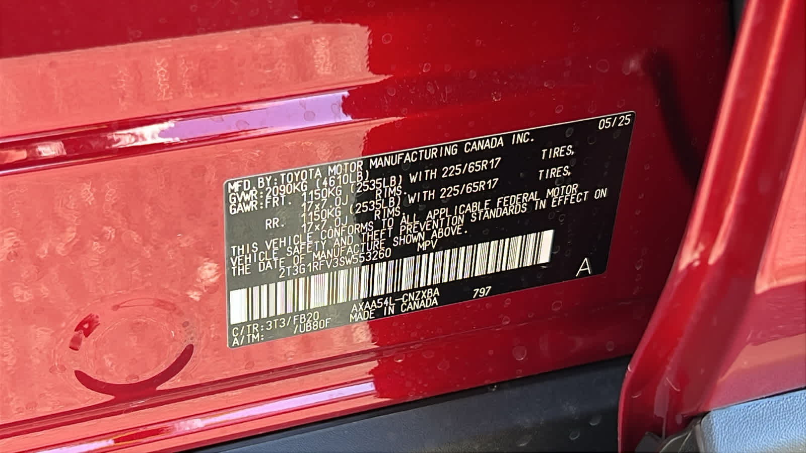 new 2025 Toyota RAV4 car, priced at $33,684
