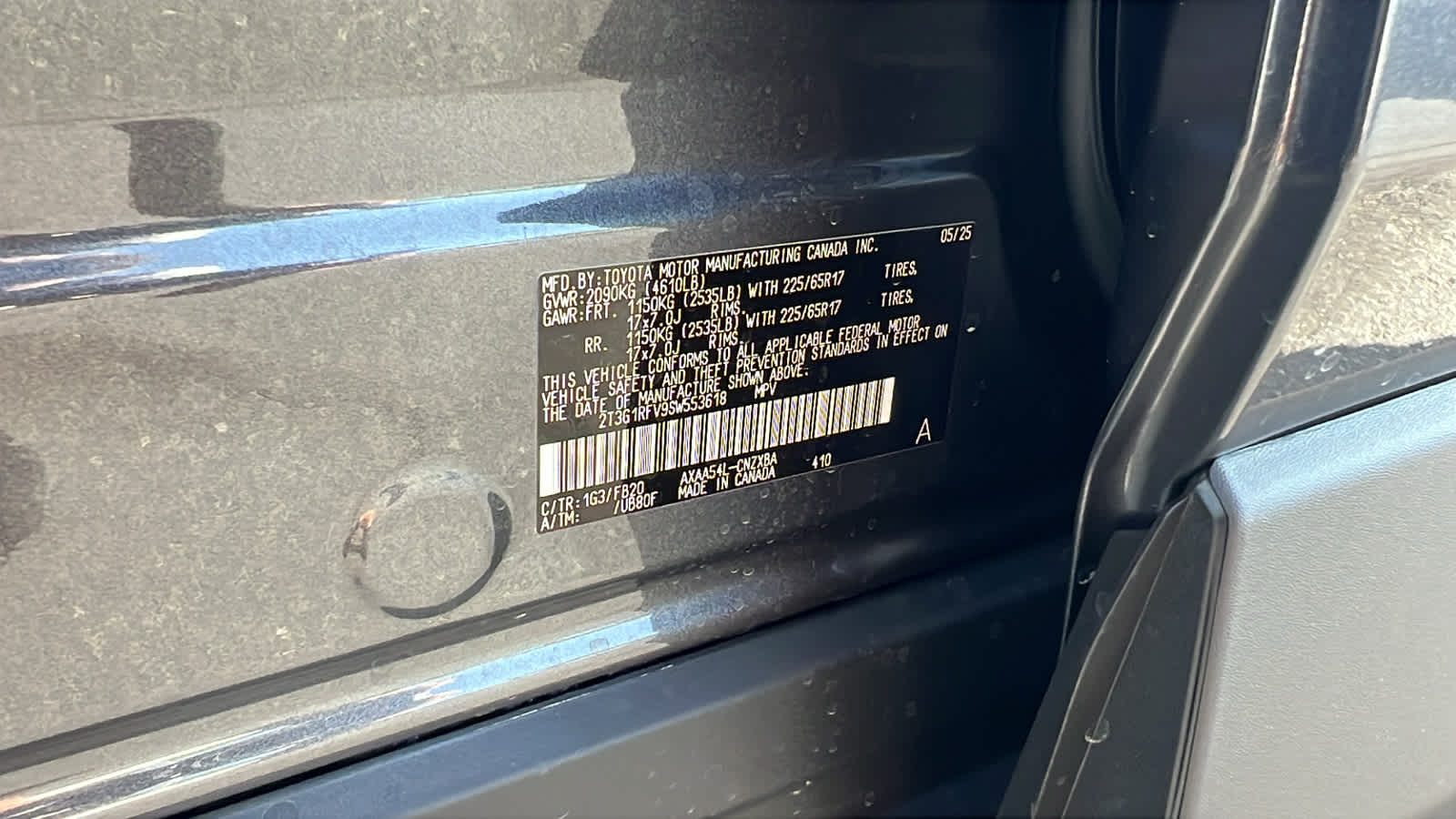 new 2025 Toyota RAV4 car, priced at $33,209