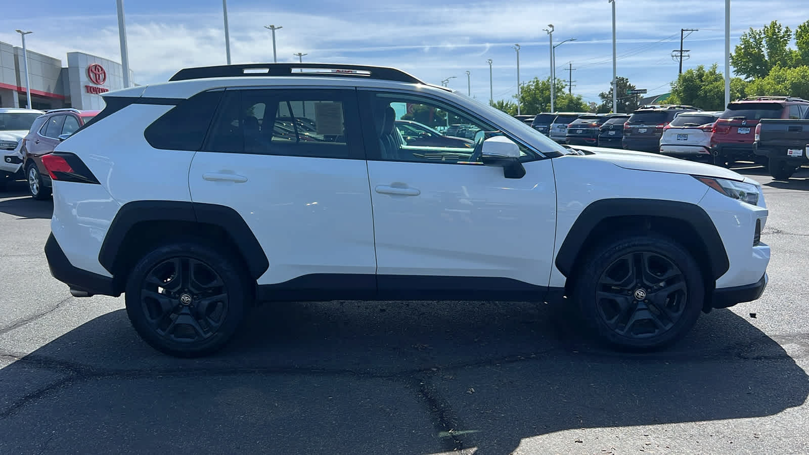 used 2023 Toyota RAV4 car, priced at $33,495