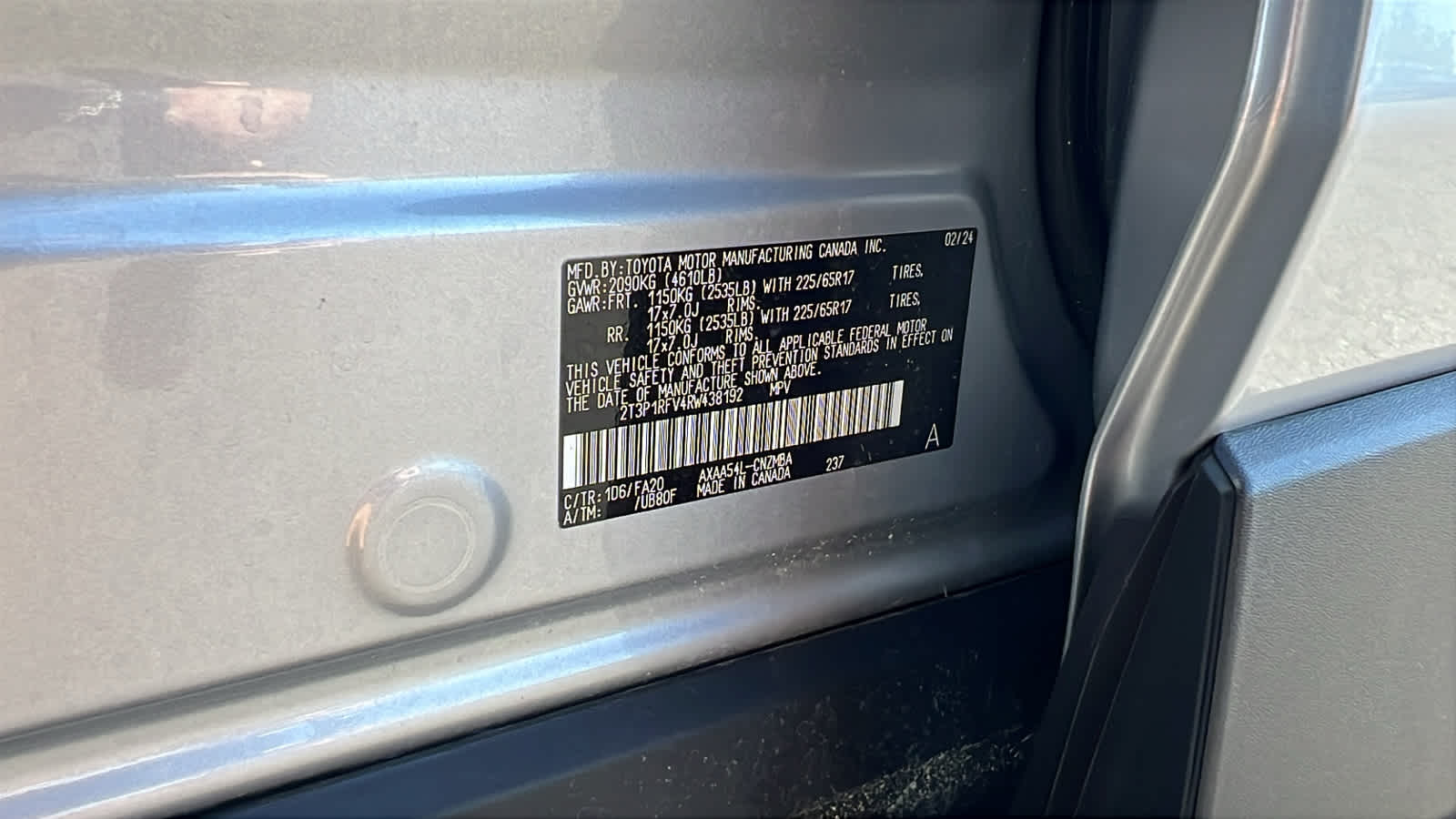 used 2024 Toyota RAV4 car, priced at $35,495