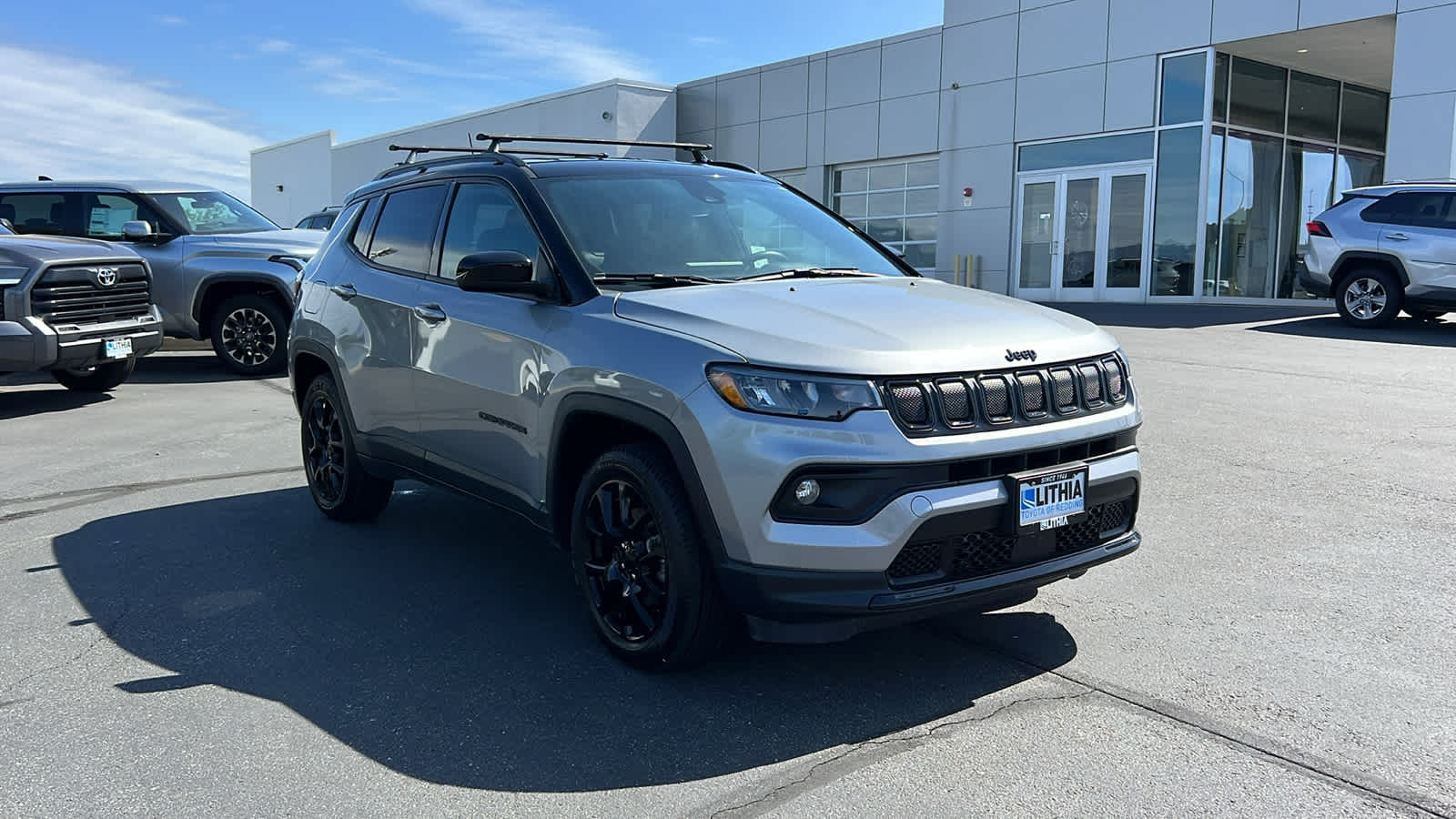 used 2022 Jeep Compass car, priced at $23,495