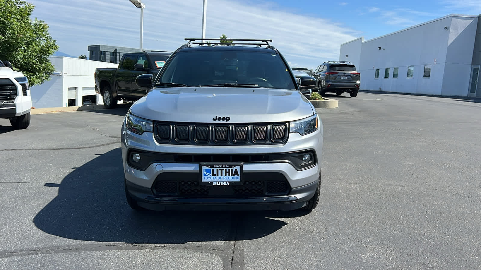 used 2022 Jeep Compass car, priced at $23,495