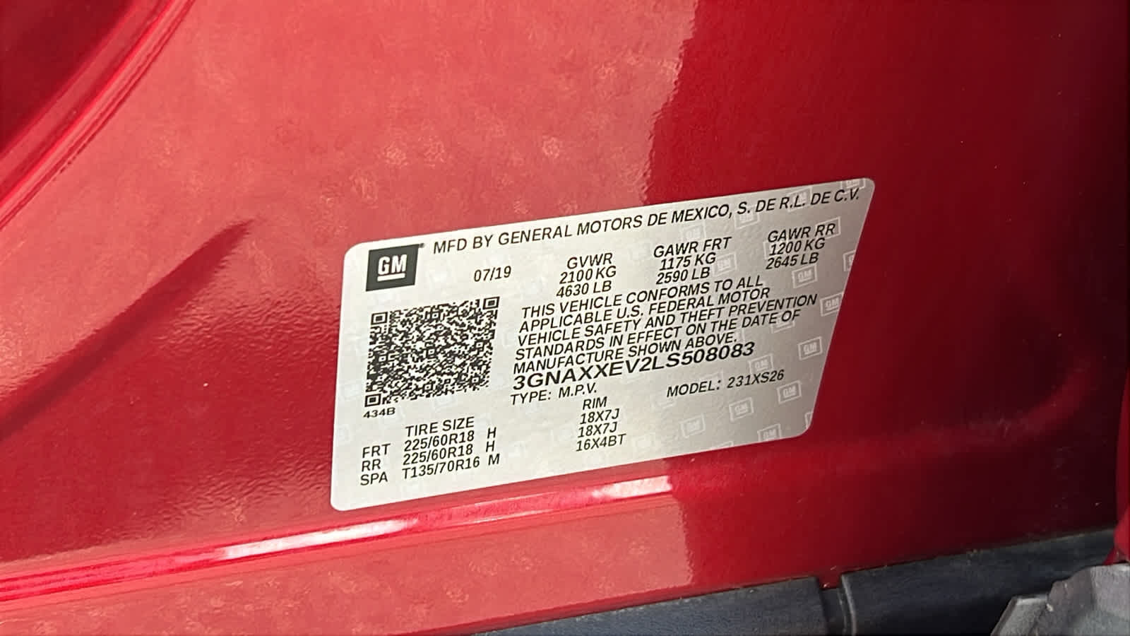 used 2020 Chevrolet Equinox car, priced at $24,995