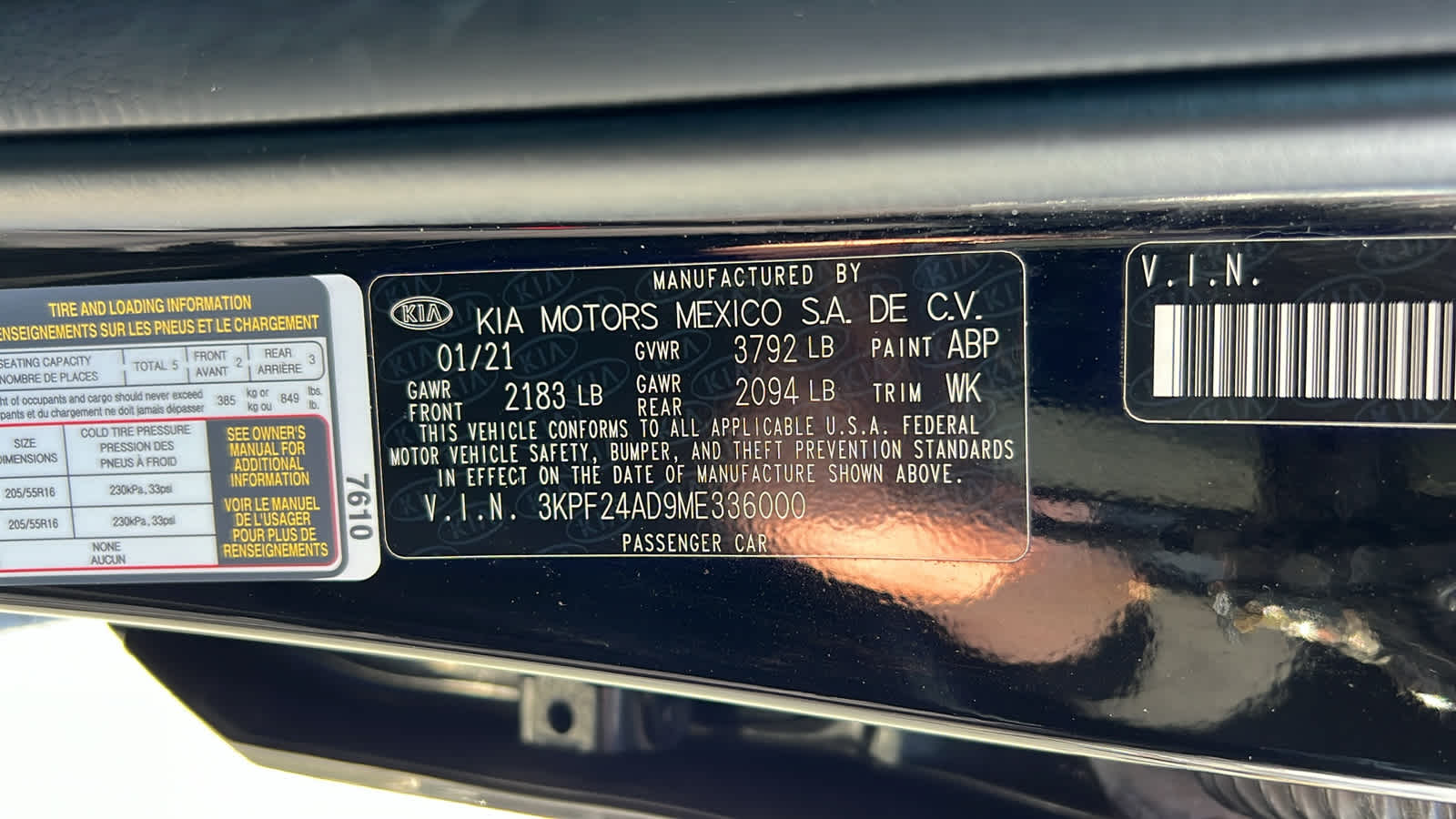used 2021 Kia Forte car, priced at $14,495